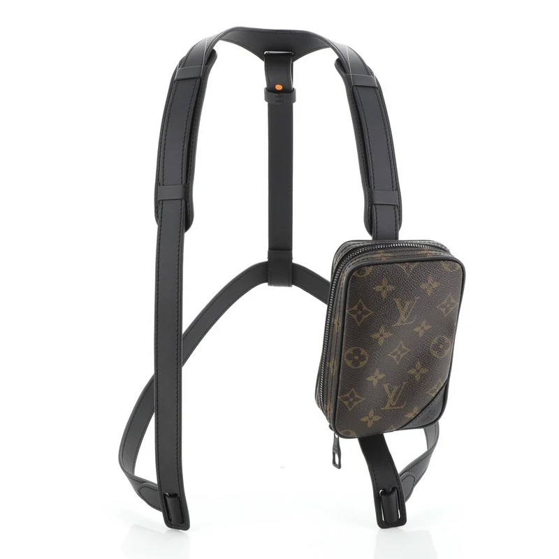 Solar Ray Utility Harness Bag Monogram Canvas - Deep Luxury