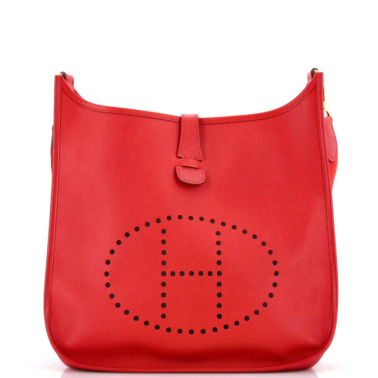 Evelyne Bag Gen I Courchevel GM - Deep Luxury
