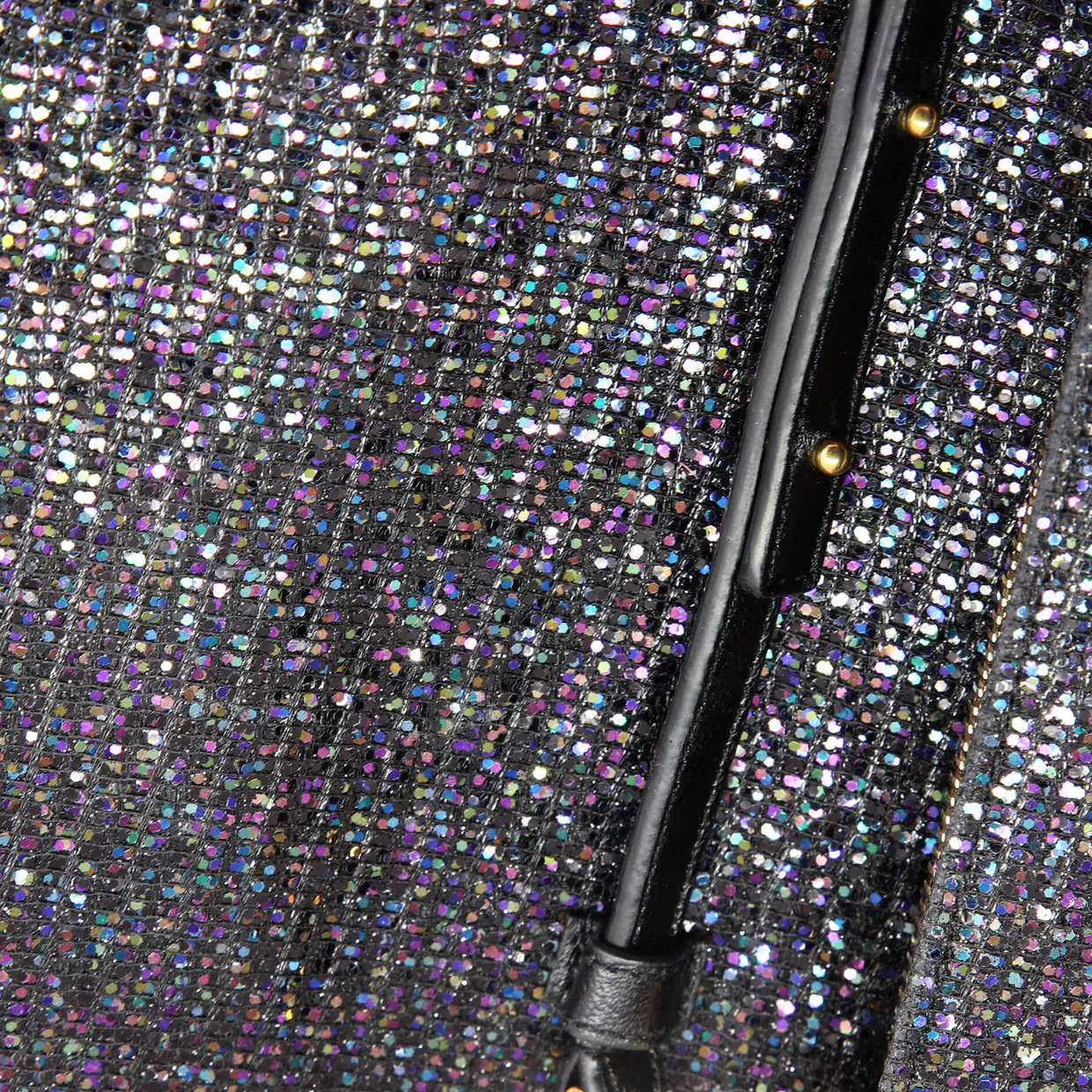 Classic Monogram Wallet on Chain Glitter - Deep Luxury