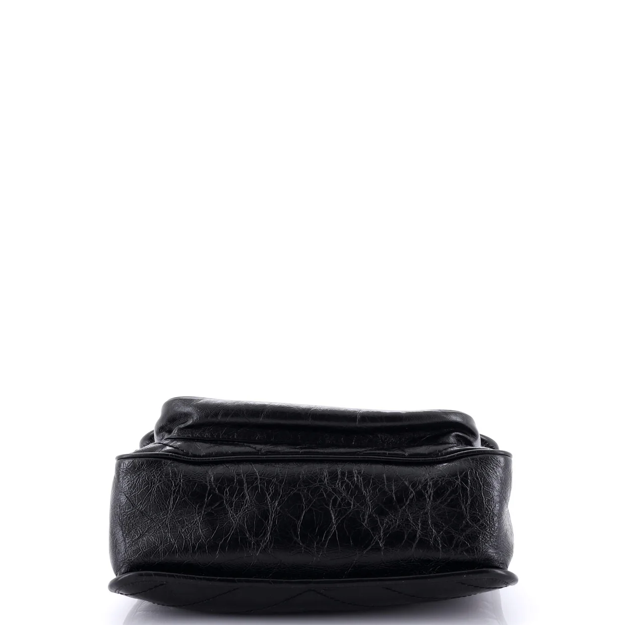 Niki Chain Flap Bag Matelasse Chevron Leather Medium - Deep Luxury