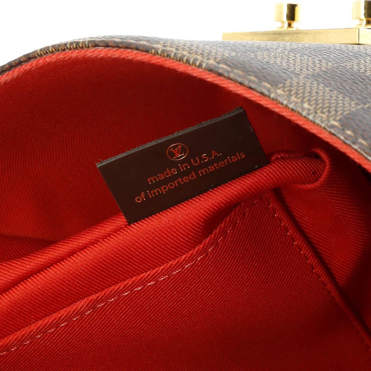 Croisette Handbag Damier - Deep Luxury