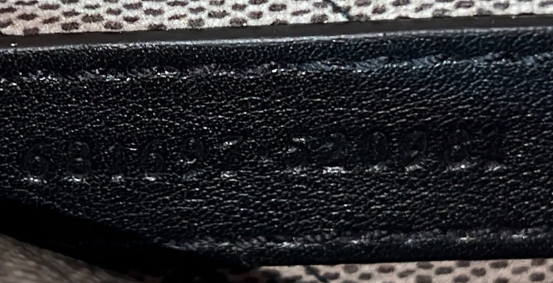 x Balenciaga The Hacker Project Hourglass Top Handle Bag GG Coated Canvas Small - Deep Luxury