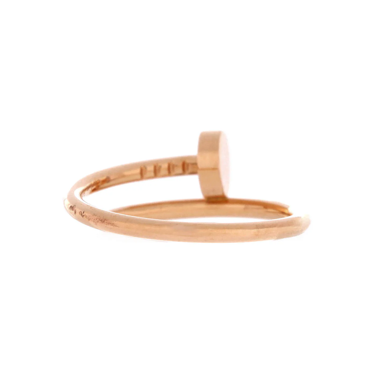Juste un Clou Ring 18K Rose Gold Small - Deep Luxury