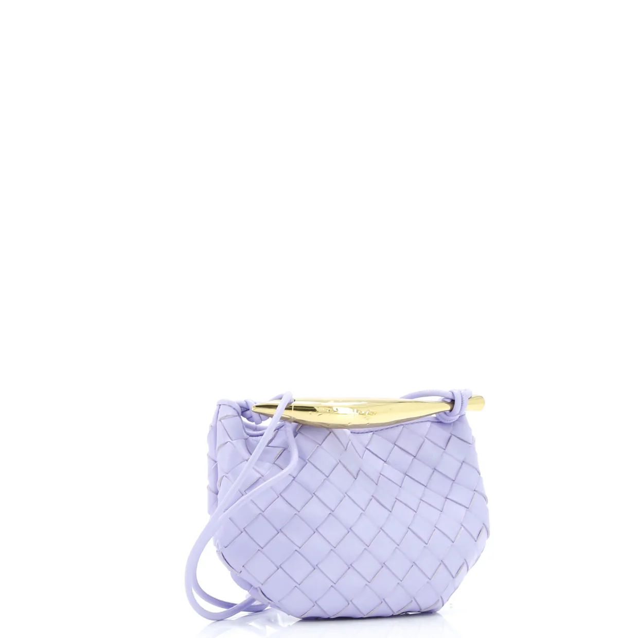 Sardine Top Handle Bag Intrecciato Nappa Mini - Deep Luxury