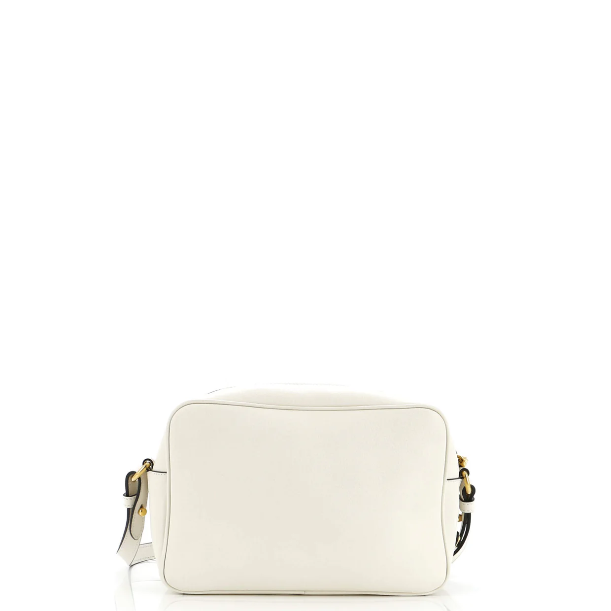 Logo Camera Bag Embossed Leather Small - Deep Luxury