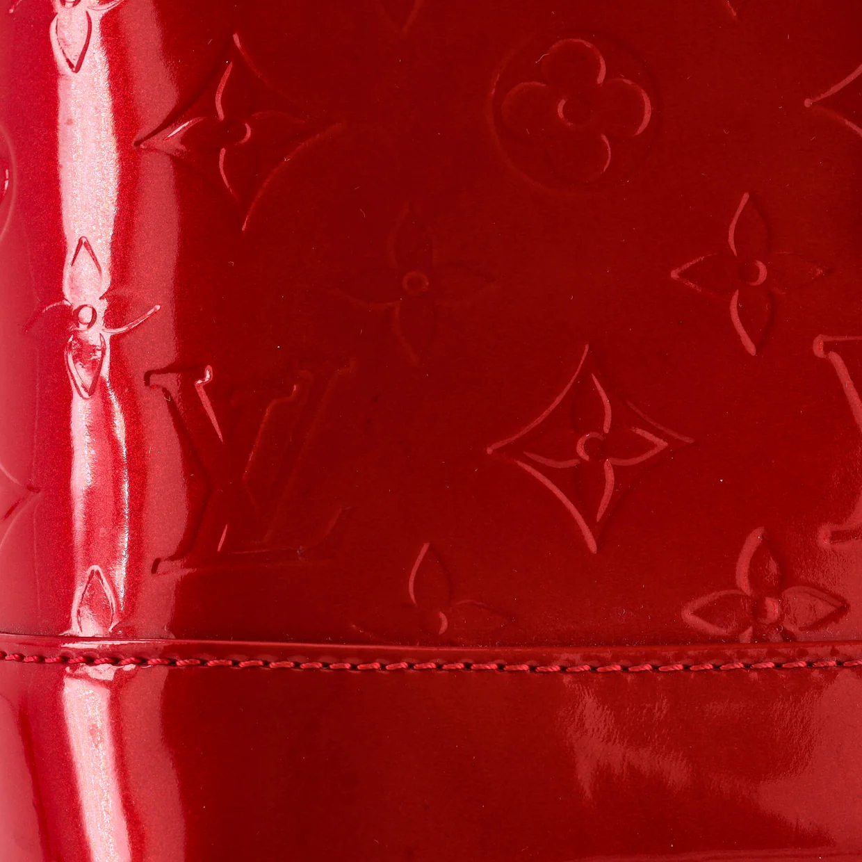 Alma Handbag Monogram Vernis GM - Deep Luxury