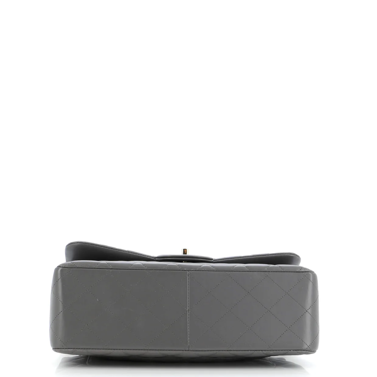 Classic Double Flap Bag Quilted Lambskin Jumbo - Deep Luxury