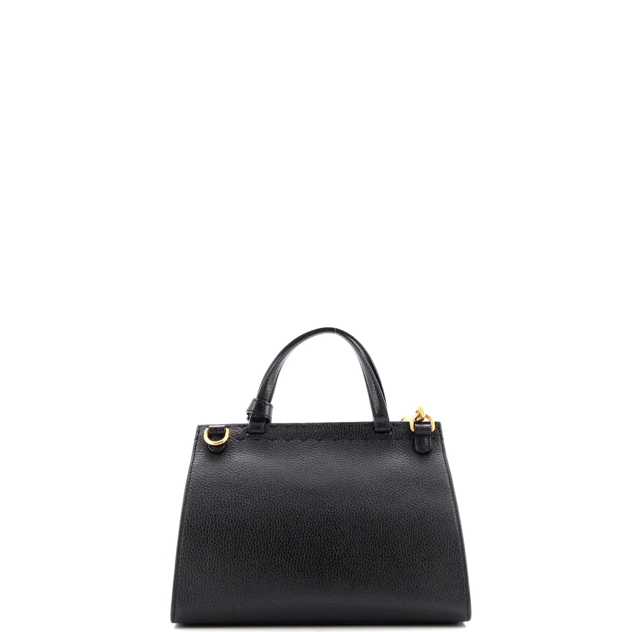 GG Marmont Top Handle Bag Leather Mini - Deep Luxury