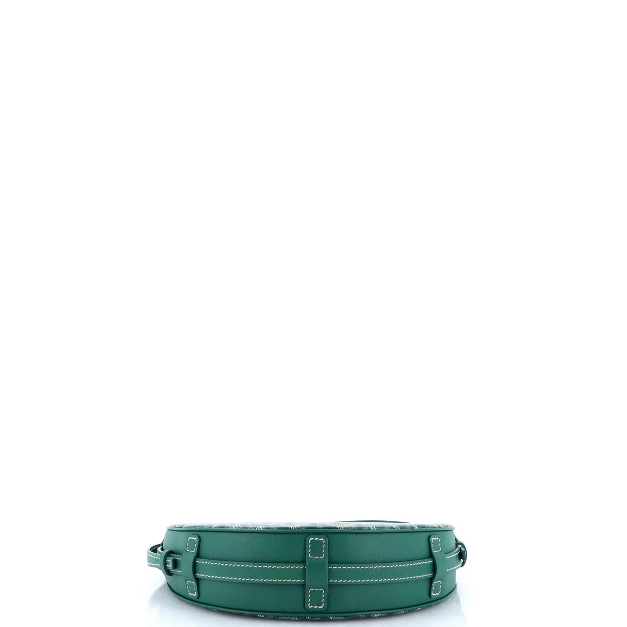 Hirondelle Shoulder Bag Coated Canvas and Leather - Deep Luxury