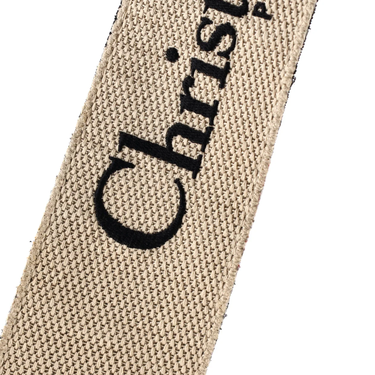 Logo Shoulder Strap Embroidered Canvas - Deep Luxury