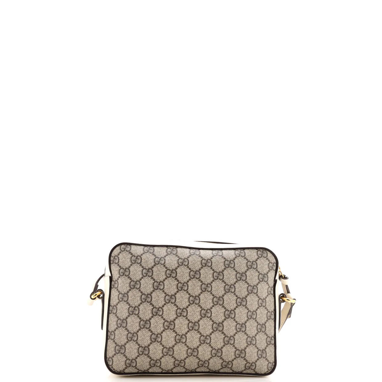 Horsebit 1955 Flap Pocket Camera Bag GG Coated Canvas and Leather Small - Deep Luxury