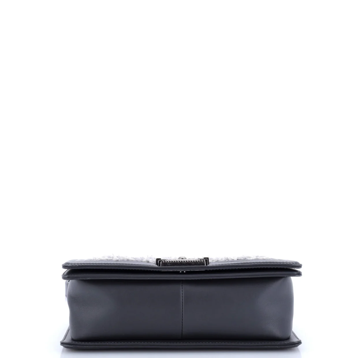 Boy Flap Bag Braided Tweed Old Medium - Deep Luxury