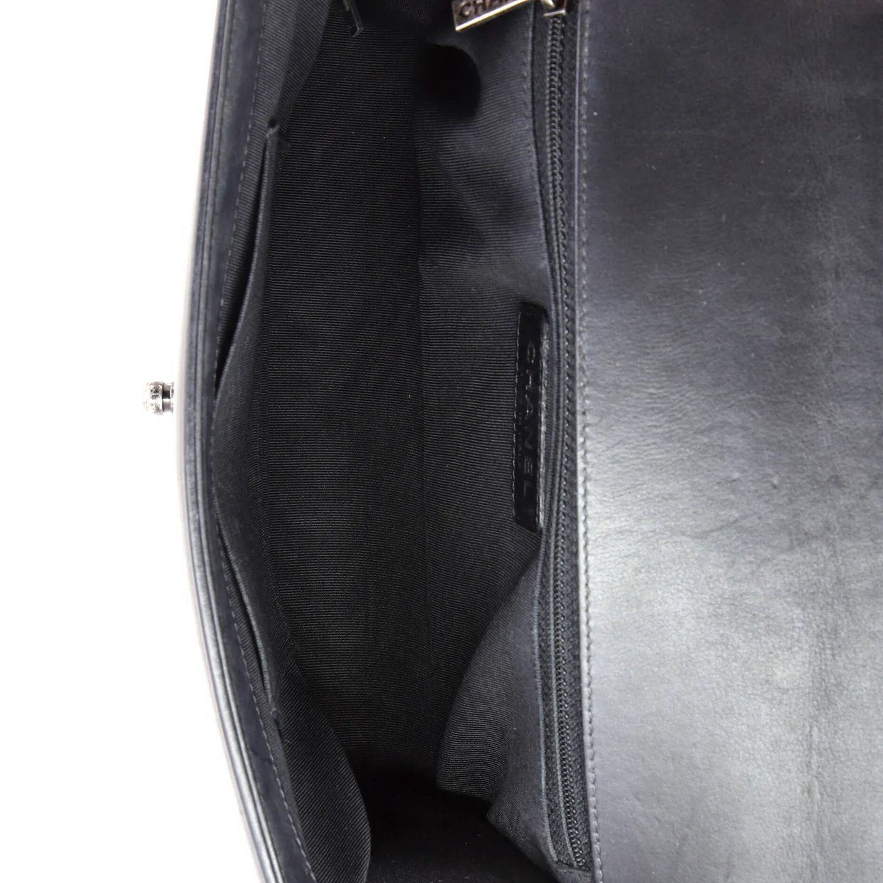 Boy Flap Bag Chevron Lambskin Old Medium - Deep Luxury