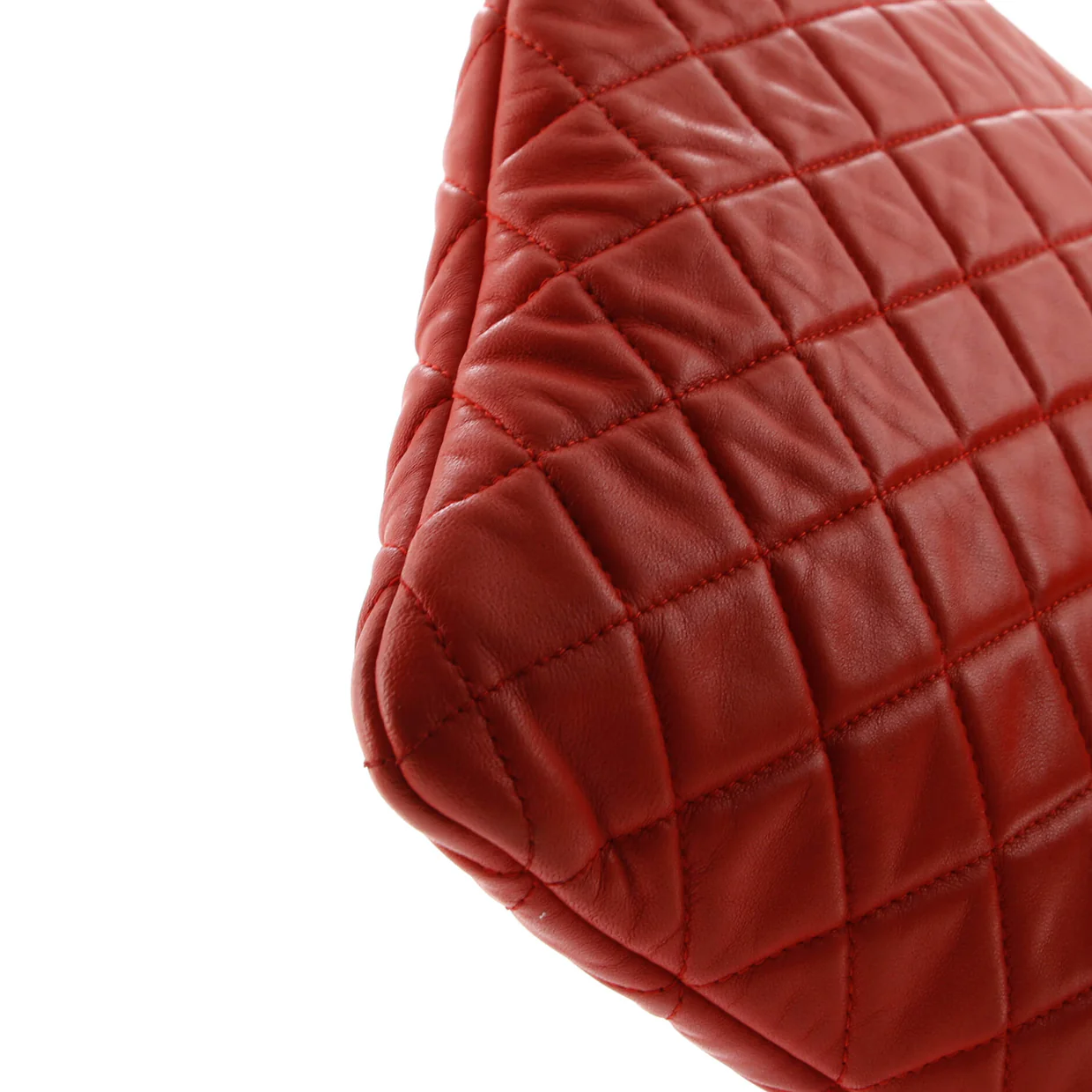 O Case Clutch Quilted Lambskin Large - Deep Luxury