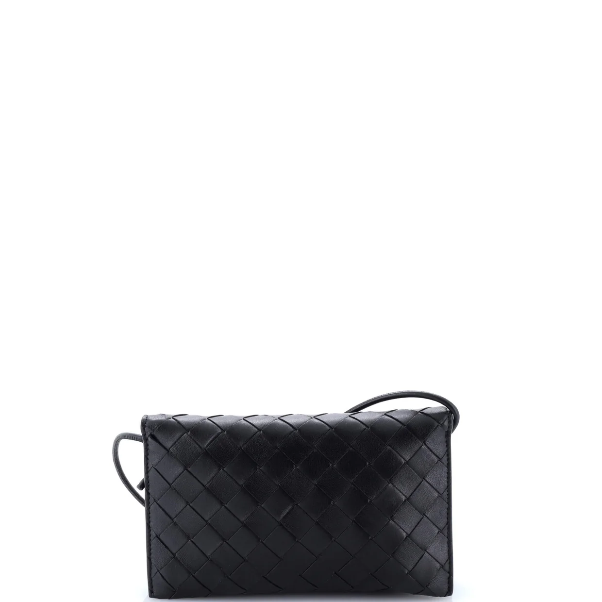Wallet on Strap Intrecciato Nappa Mini - Deep Luxury