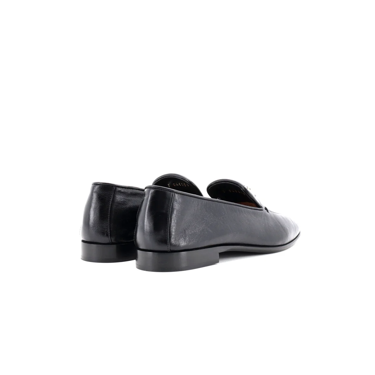 Women's CC Mocassin Loafers Leather with Metal - Deep Luxury