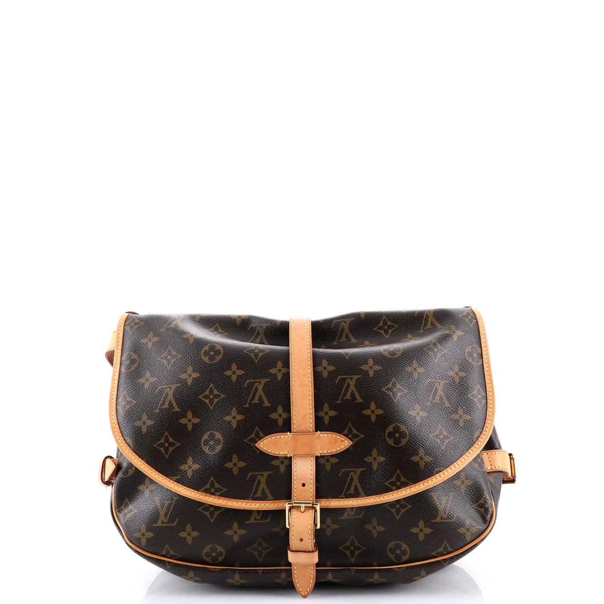 Saumur Handbag Monogram Canvas 35 - Deep Luxury