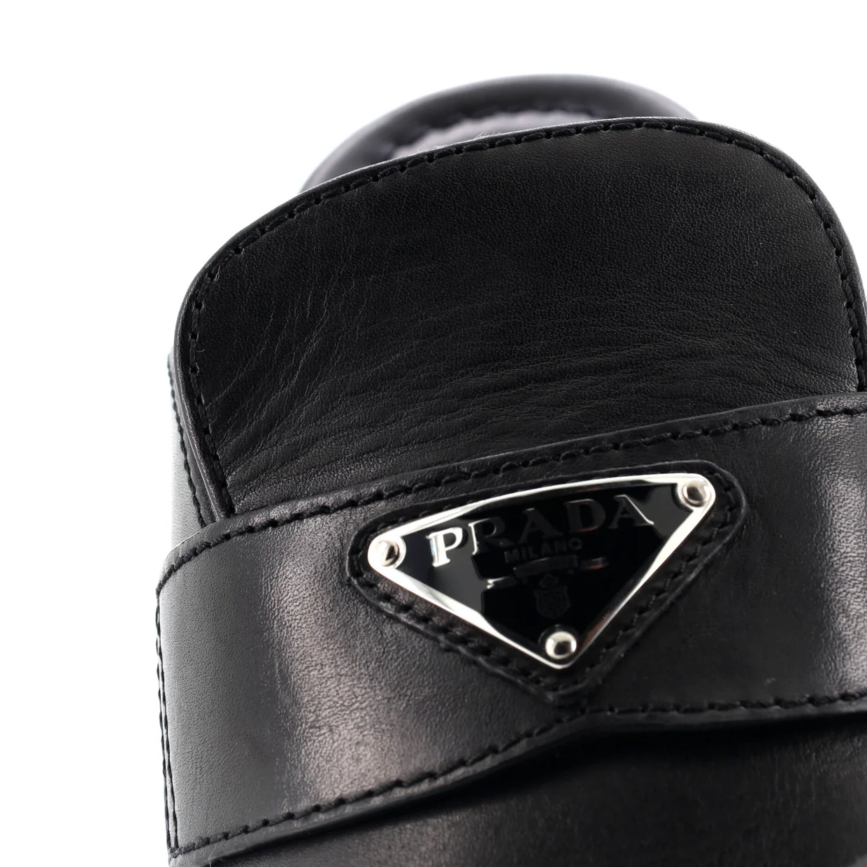 Women's Logo Mule Clogs Leather - Deep Luxury