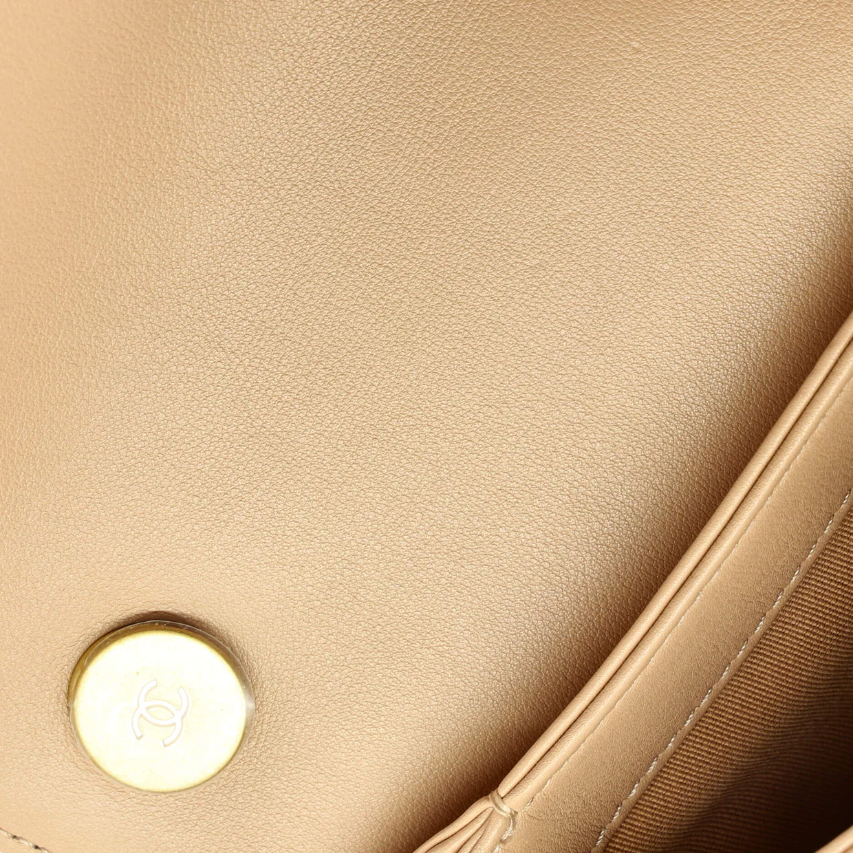 Pearl Boy Chain Flap Bag Quilted Calfskin Mini - Deep Luxury