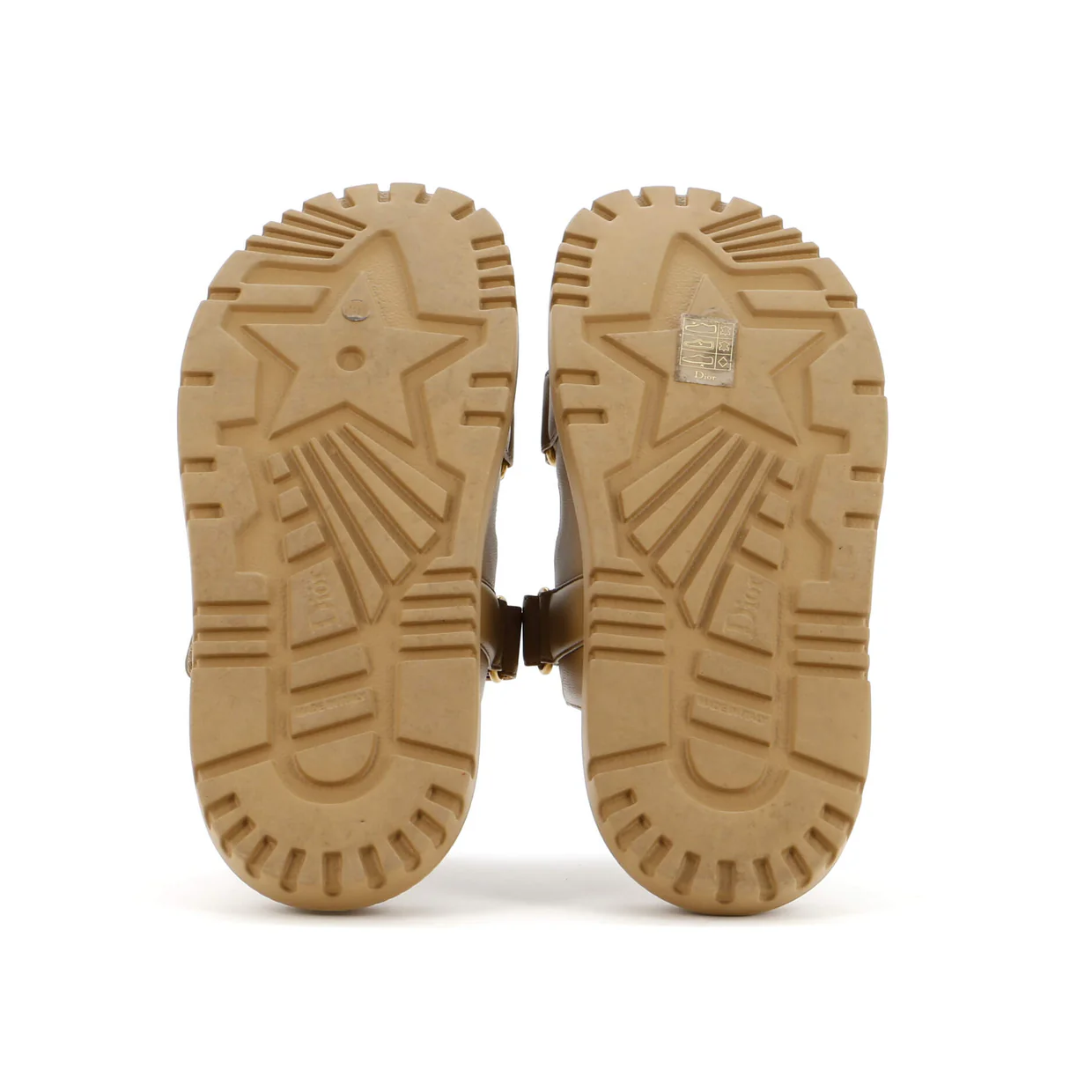 Women's DiorAct Slide Sandals Leather - Deep Luxury