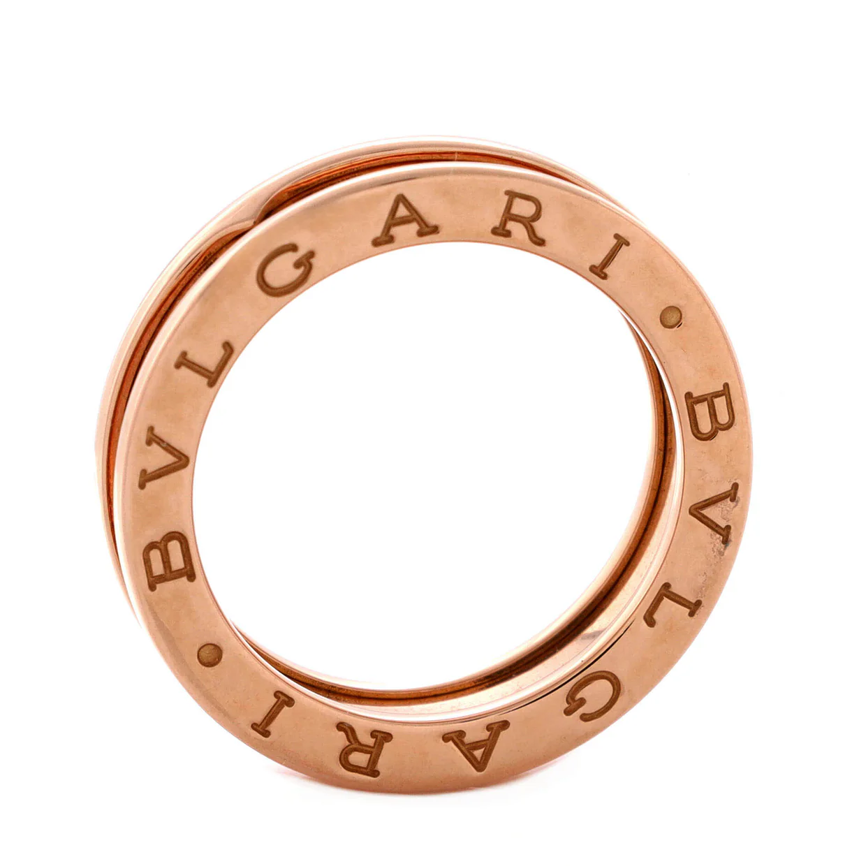 B.Zero1 One Band Ring 18K Rose Gold - Deep Luxury