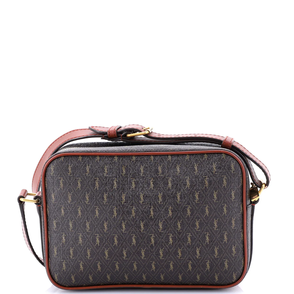Le Monogramme Camera Bag Monogram All Over Coated Canvas and Leather Small - Deep Luxury