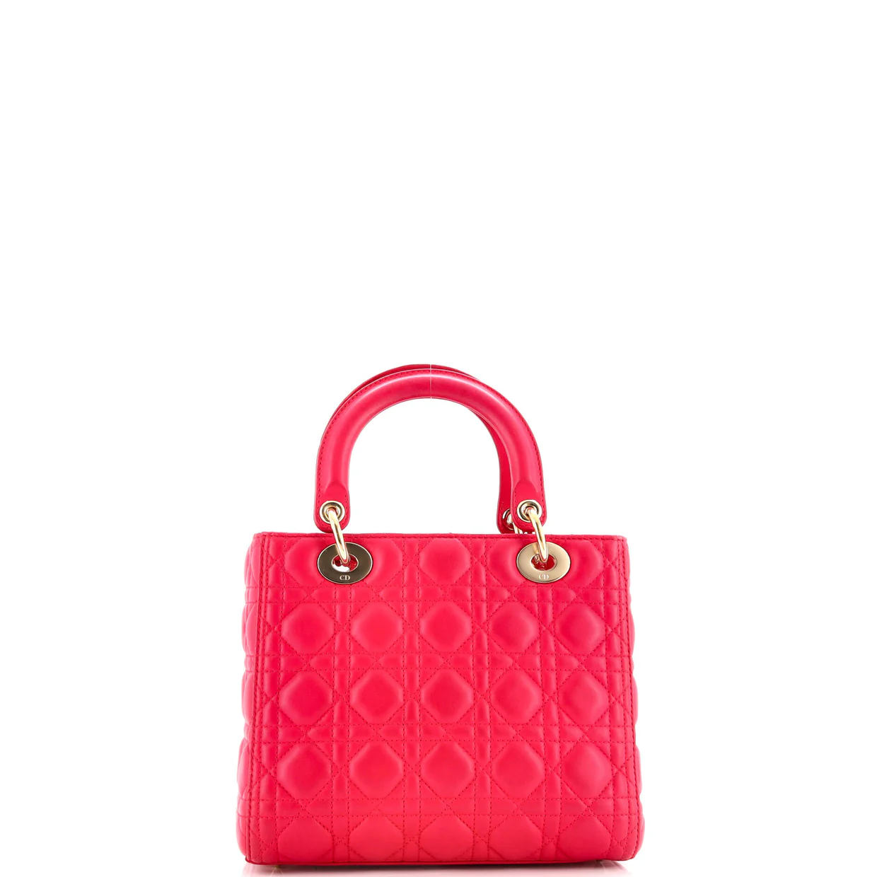 Lady Dior Bag Cannage Quilt Lambskin Medium - Deep Luxury