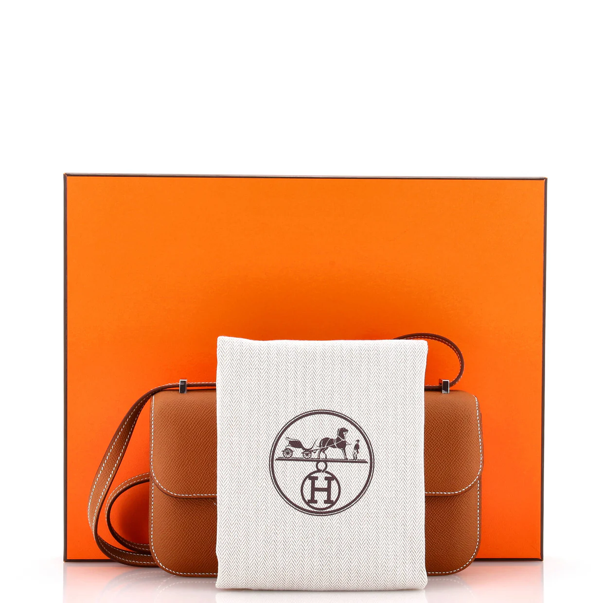 Constance Elan NM Bag Epsom 25 - Deep Luxury