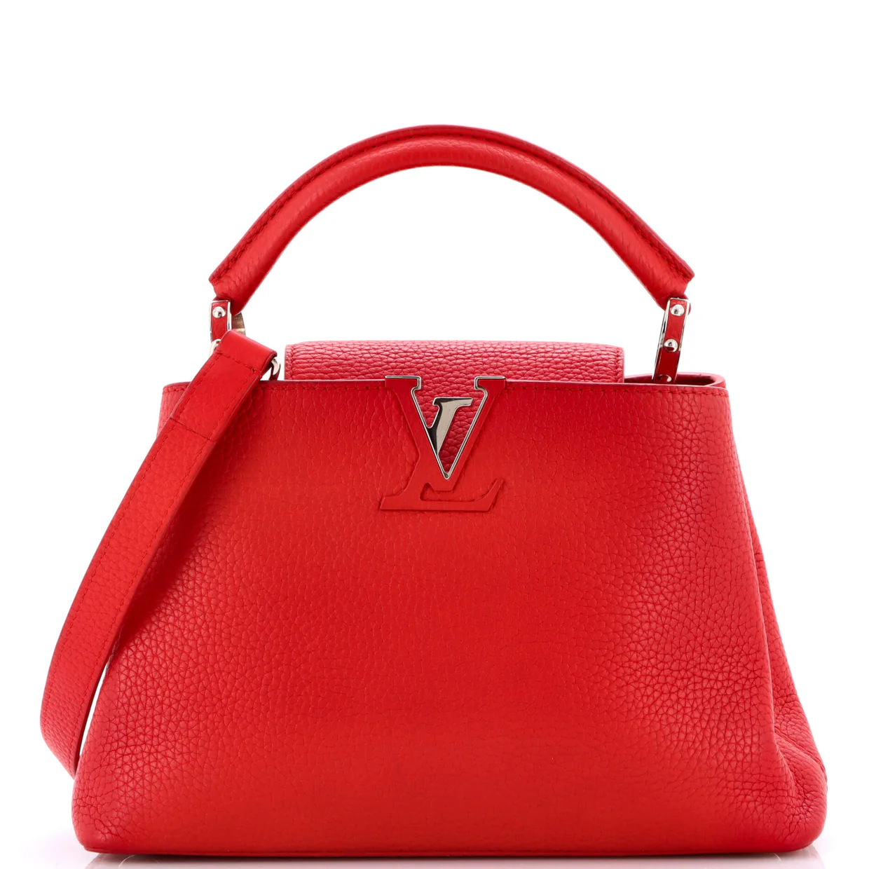 Capucines Bag Leather BB - Deep Luxury