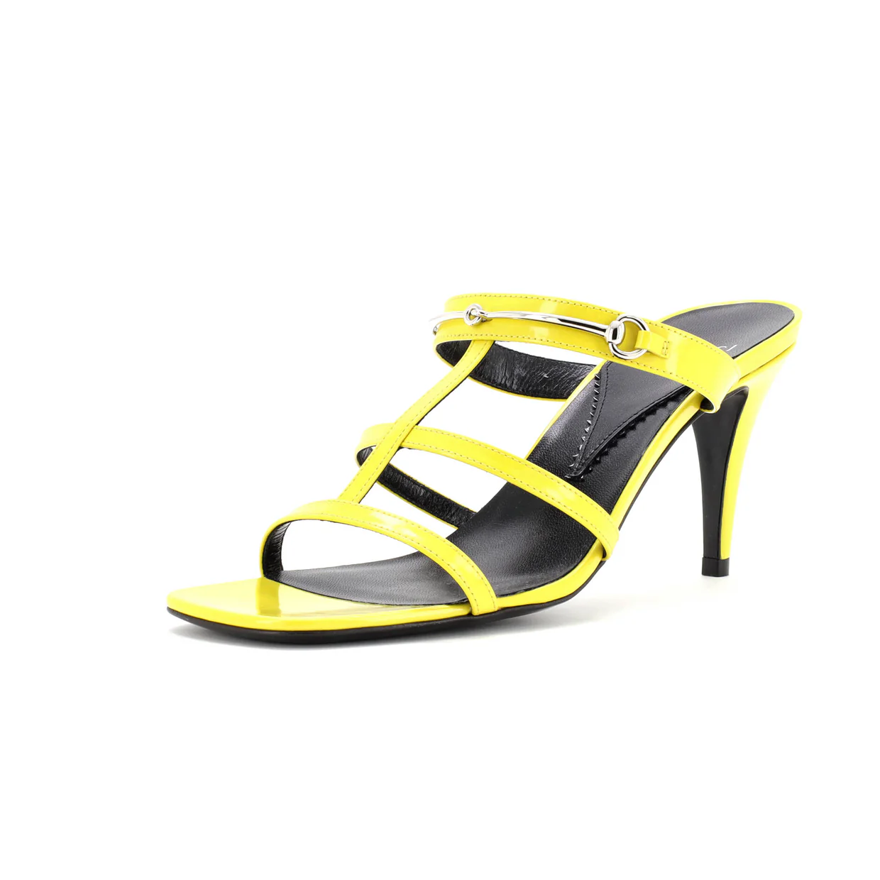 Women's Horsebit Cage Heeled Sandals Leather - Deep Luxury