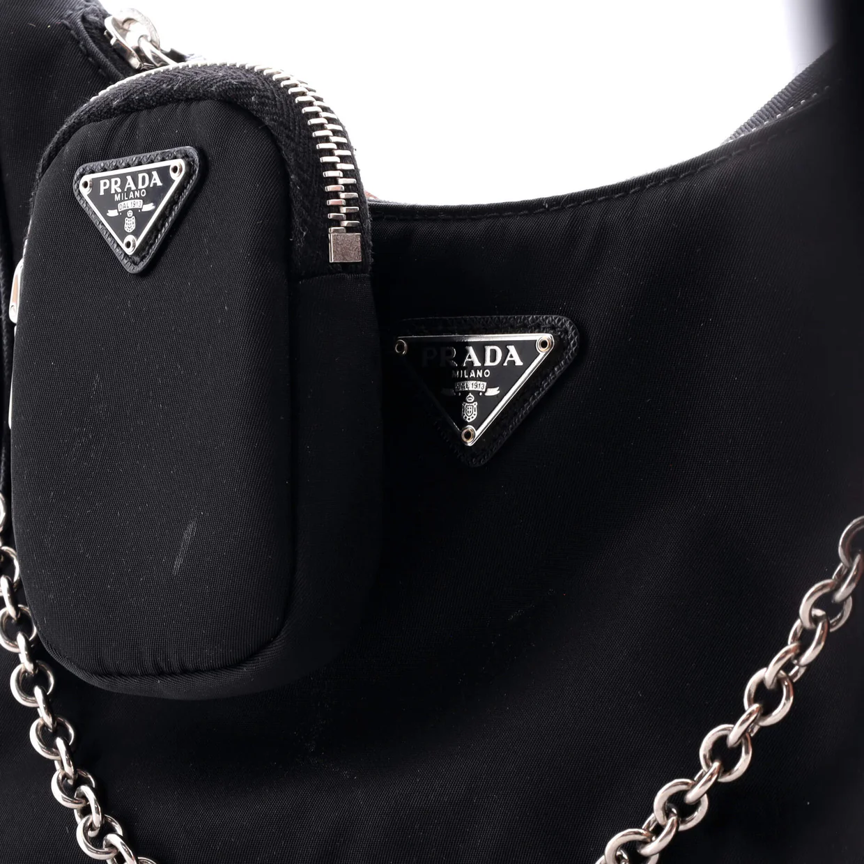 Re-Edition 2005 Shoulder Bag Tessuto Small - Deep Luxury