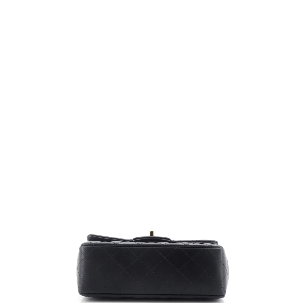 Coco Charms Classic Single Flap Bag Quilted Lambskin Mini - Deep Luxury