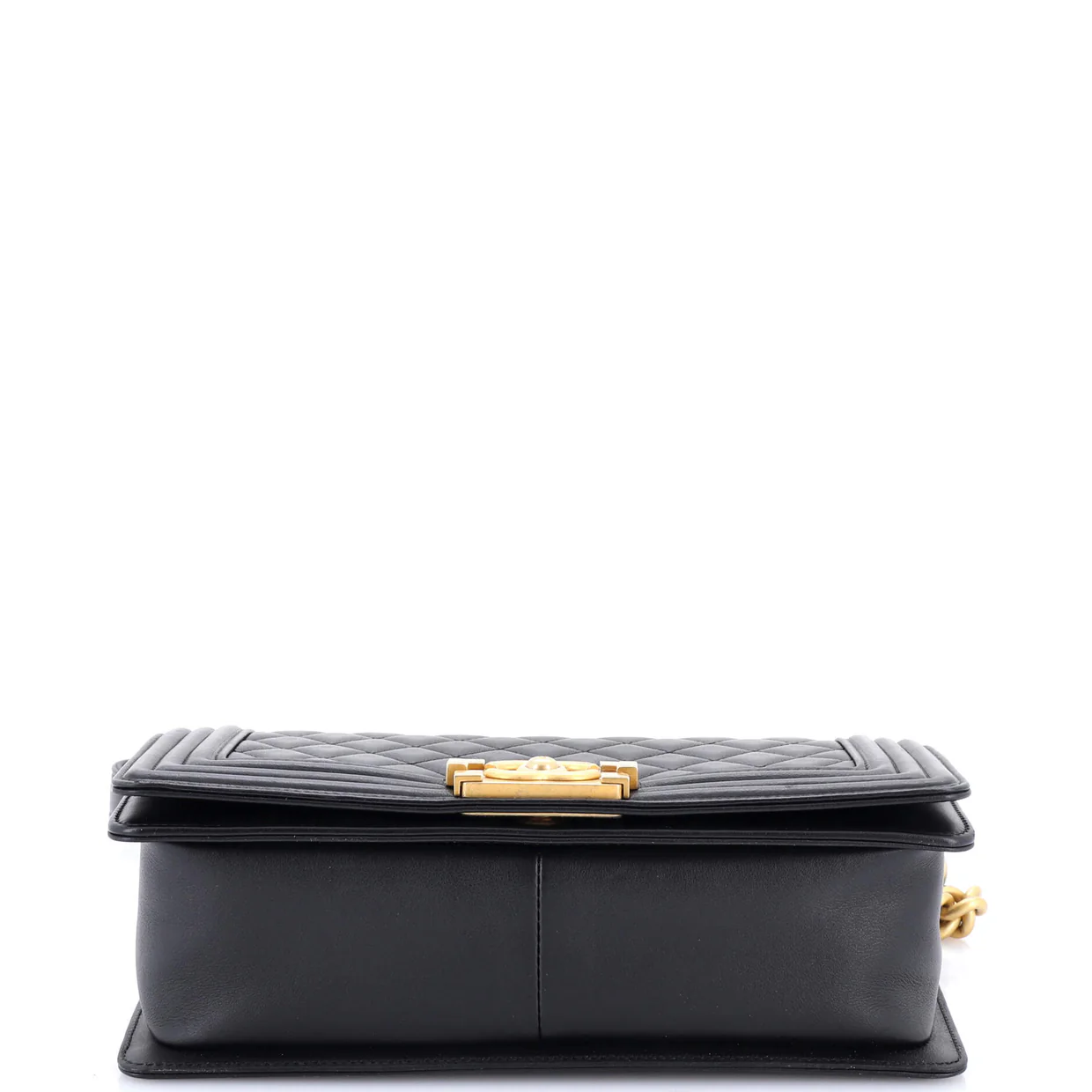 Boy Flap Bag Quilted Calfskin Old Medium - Deep Luxury