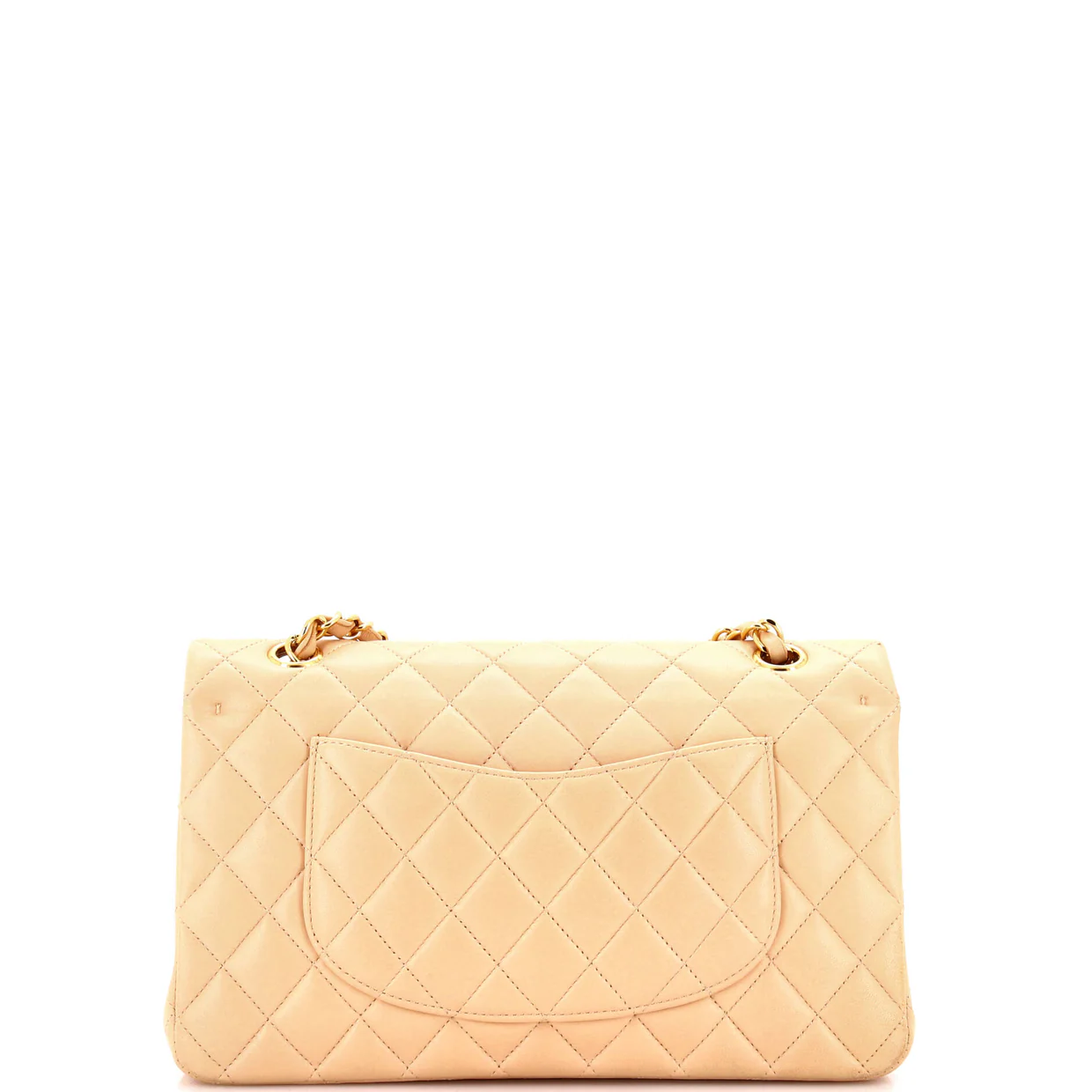 Classic Double Flap Bag Quilted Lambskin Medium - Deep Luxury