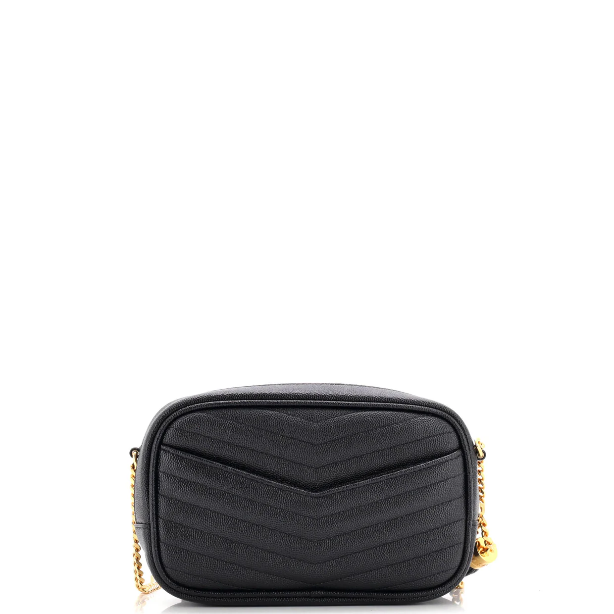 Lou Camera Bag Matelasse Chevron Leather Mini - Deep Luxury