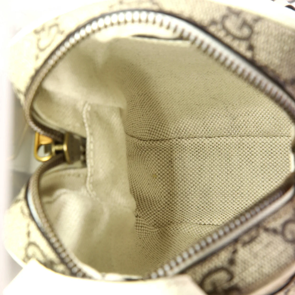 Ophidia Top Handle Crossbody Bag GG Coated Canvas Mini - Deep Luxury