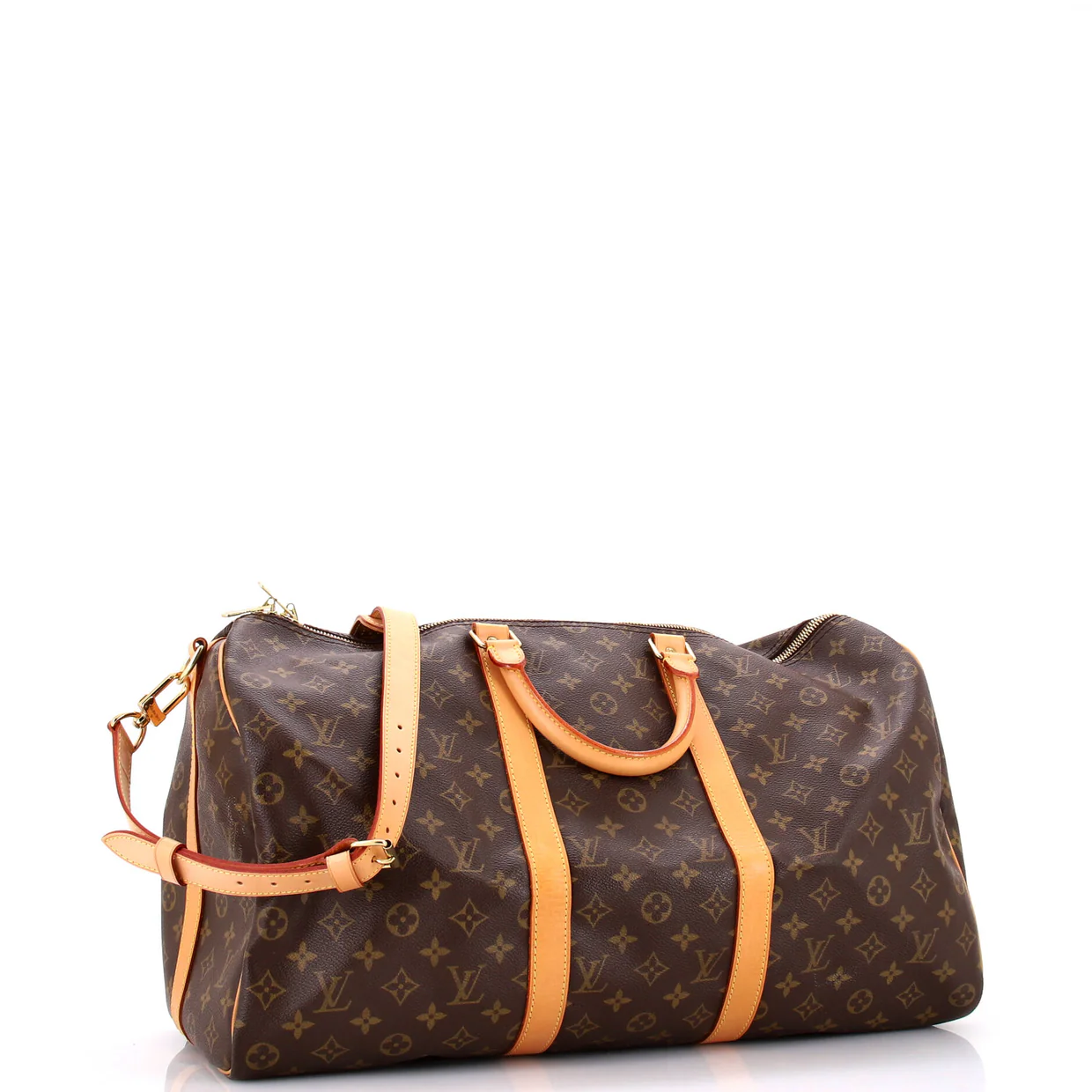 Keepall Bandouliere Bag Monogram Canvas 50 - Deep Luxury