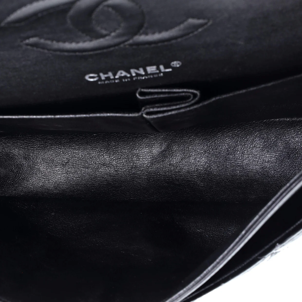 Classic Double Flap Bag Quilted Patent Medium - Deep Luxury