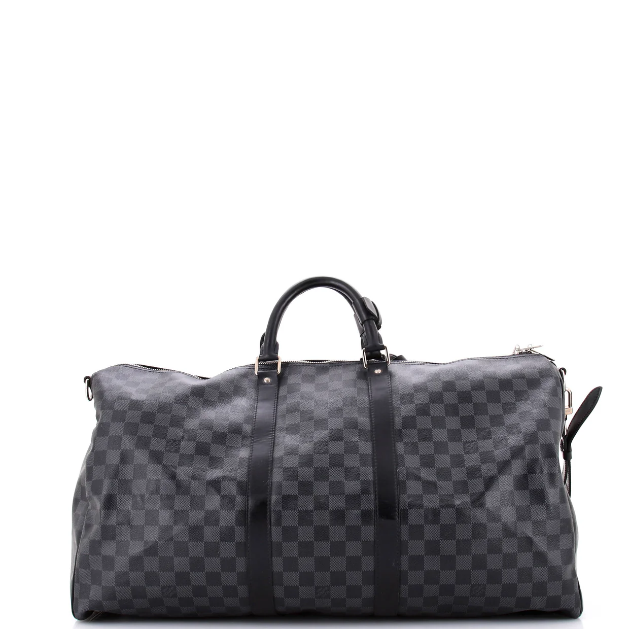 Keepall Bandouliere Bag Damier Graphite 55 - Deep Luxury