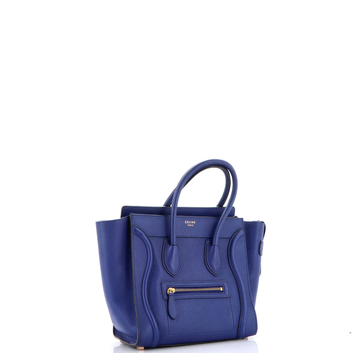 Luggage Bag Grainy Leather Micro - Deep Luxury
