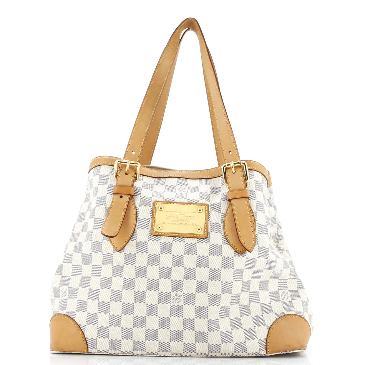 Hampstead Handbag Damier MM - Deep Luxury