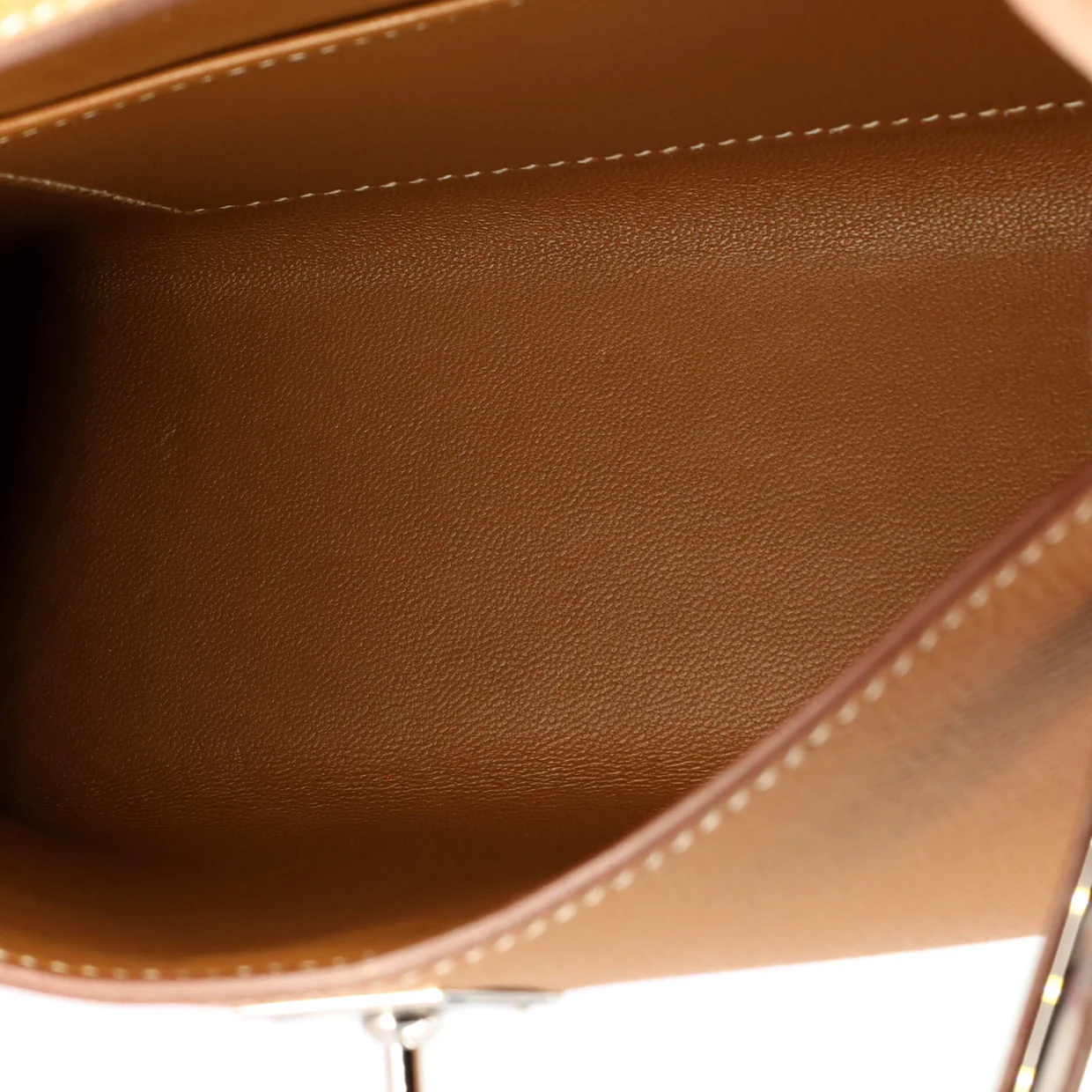 Kelly Mini II Bag Gold Epsom with Palladium Hardware 20 - Deep Luxury
