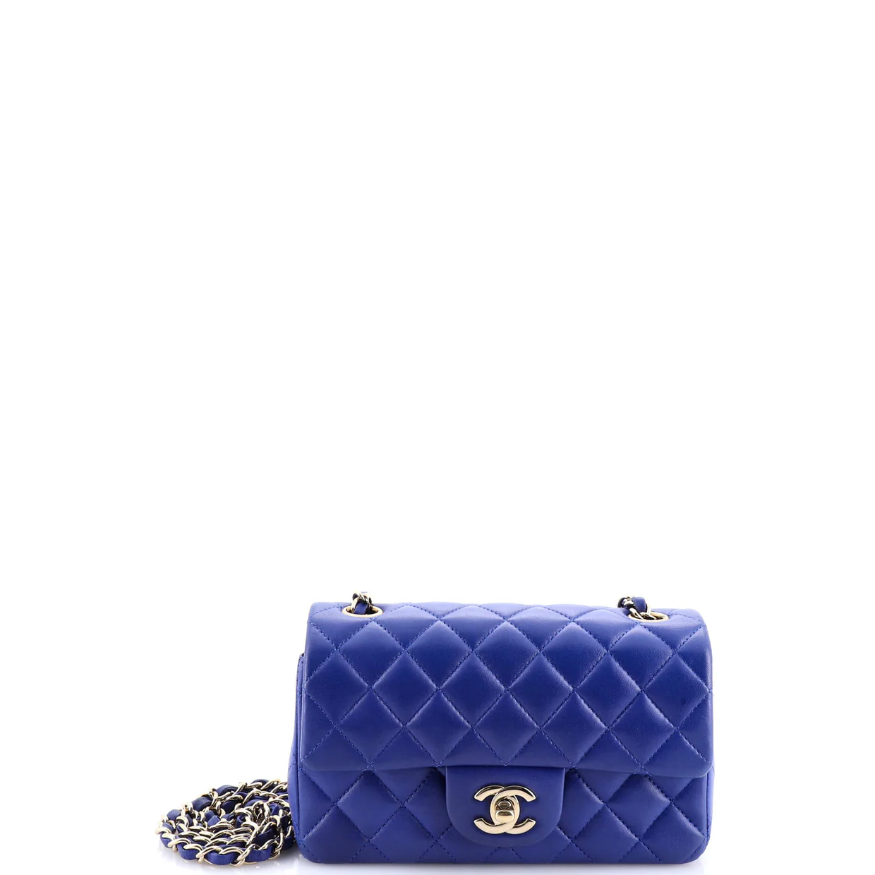 Classic Single Flap Bag Quilted Lambskin Mini - Deep Luxury