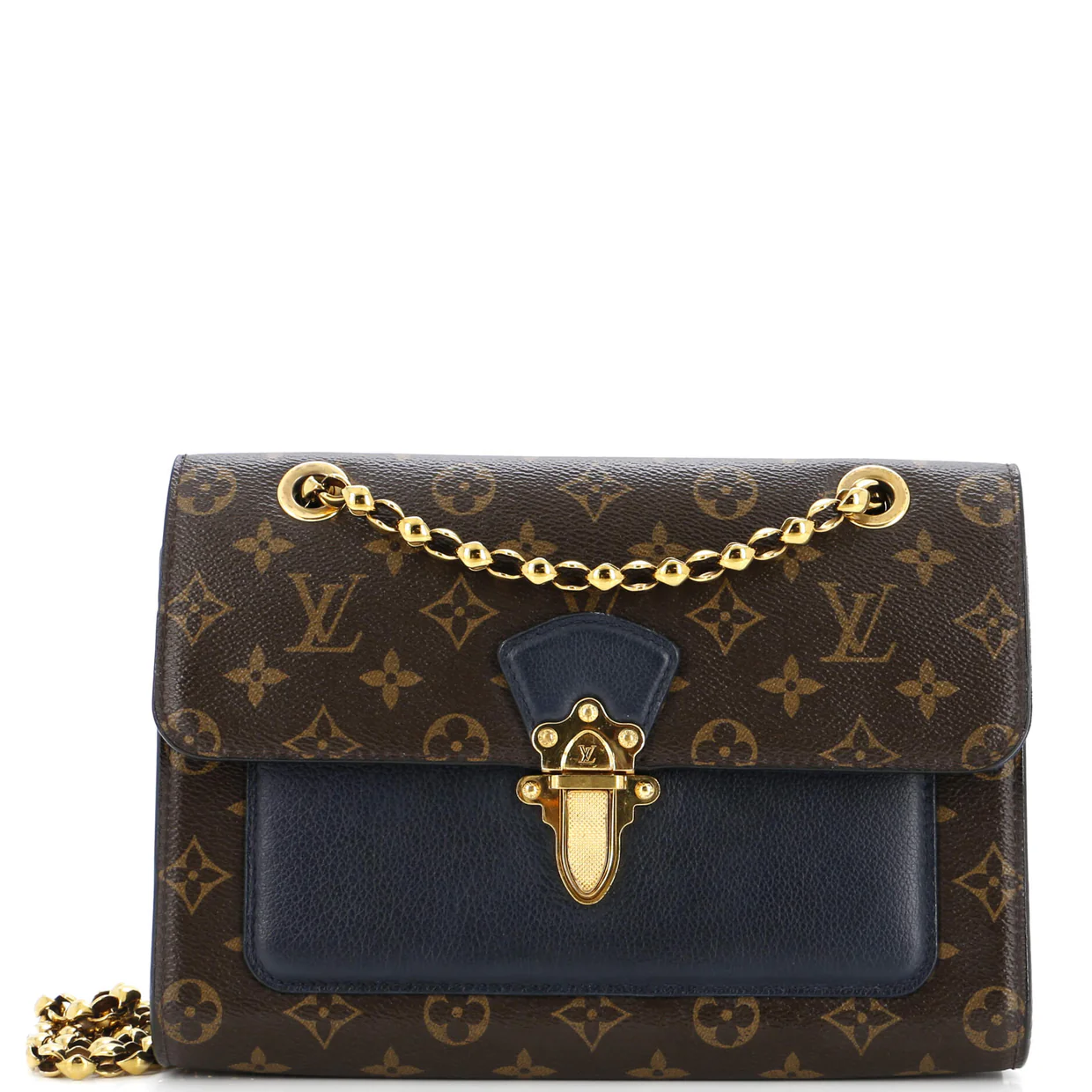 Victoire Handbag Monogram Canvas and Leather - Deep Luxury
