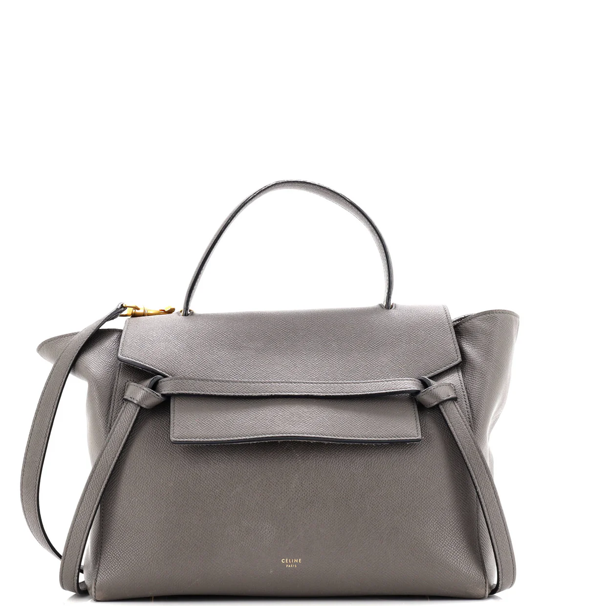 Belt Bag Textured Leather Medium - Deep Luxury