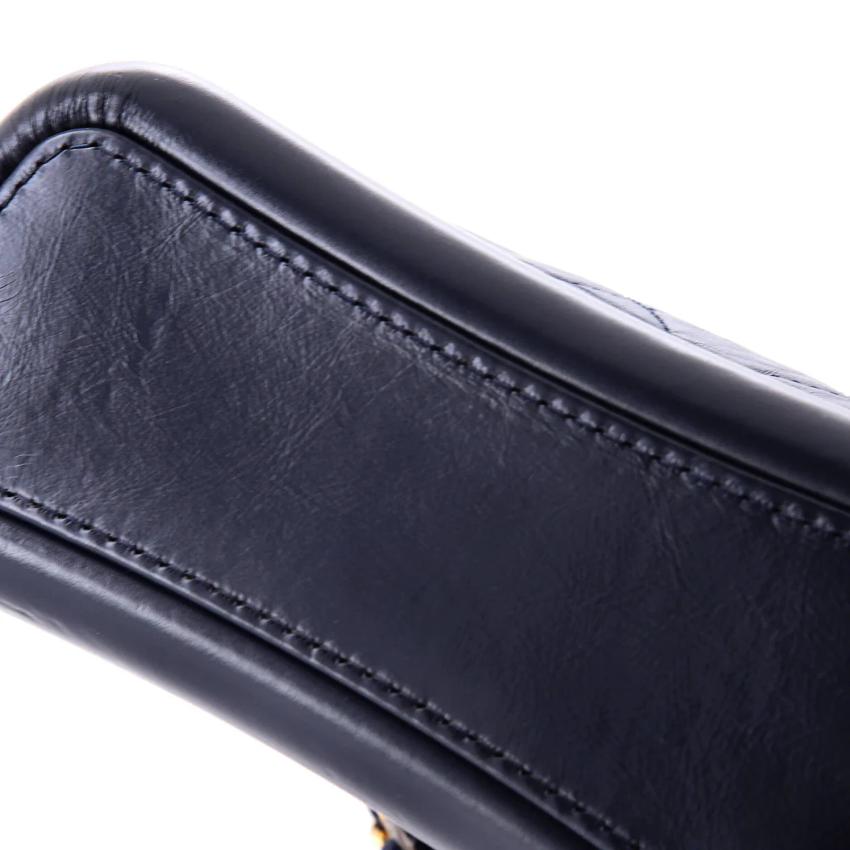 Gabrielle Hobo Quilted Aged Calfskin Small - Deep Luxury