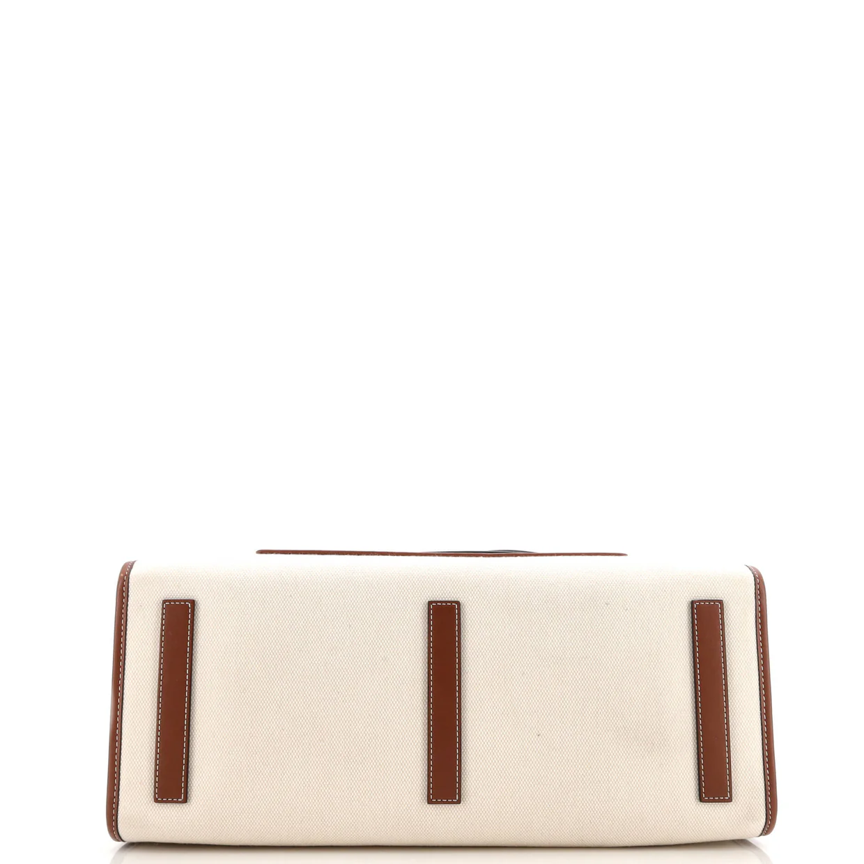 Freya Shopping Tote Canvas with Leather Medium - Deep Luxury