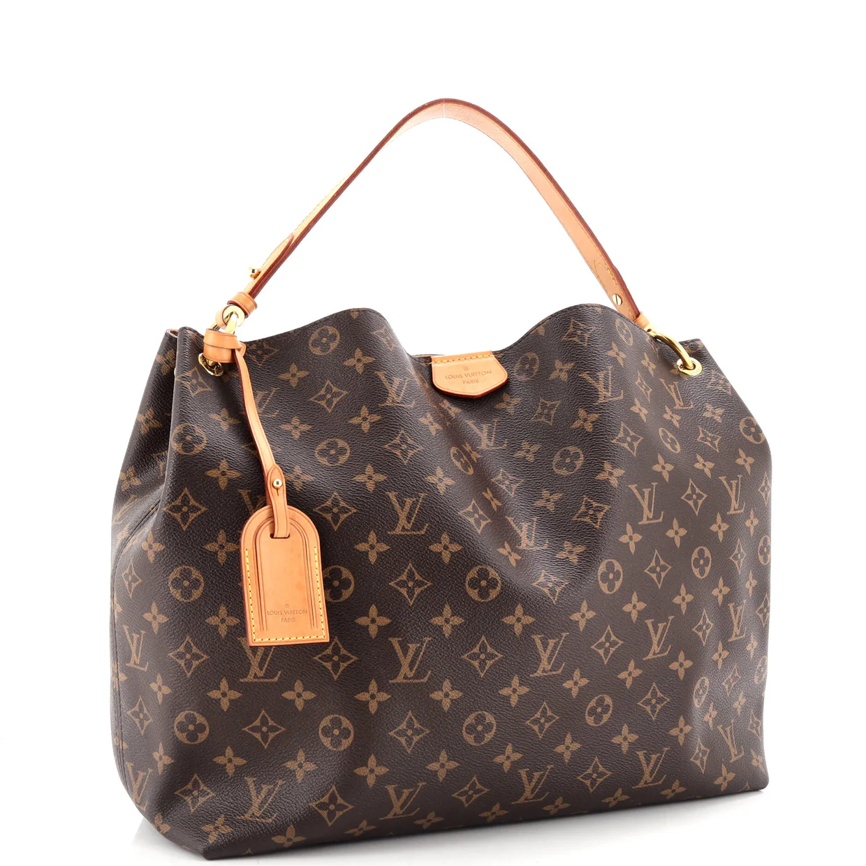 Graceful Handbag Monogram Canvas MM - Deep Luxury