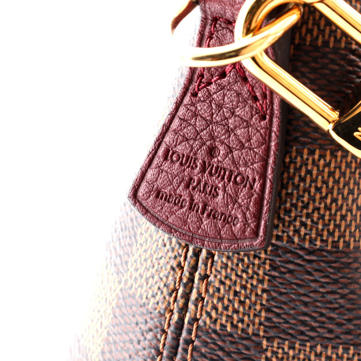 Hyde Park Handbag Damier - Deep Luxury