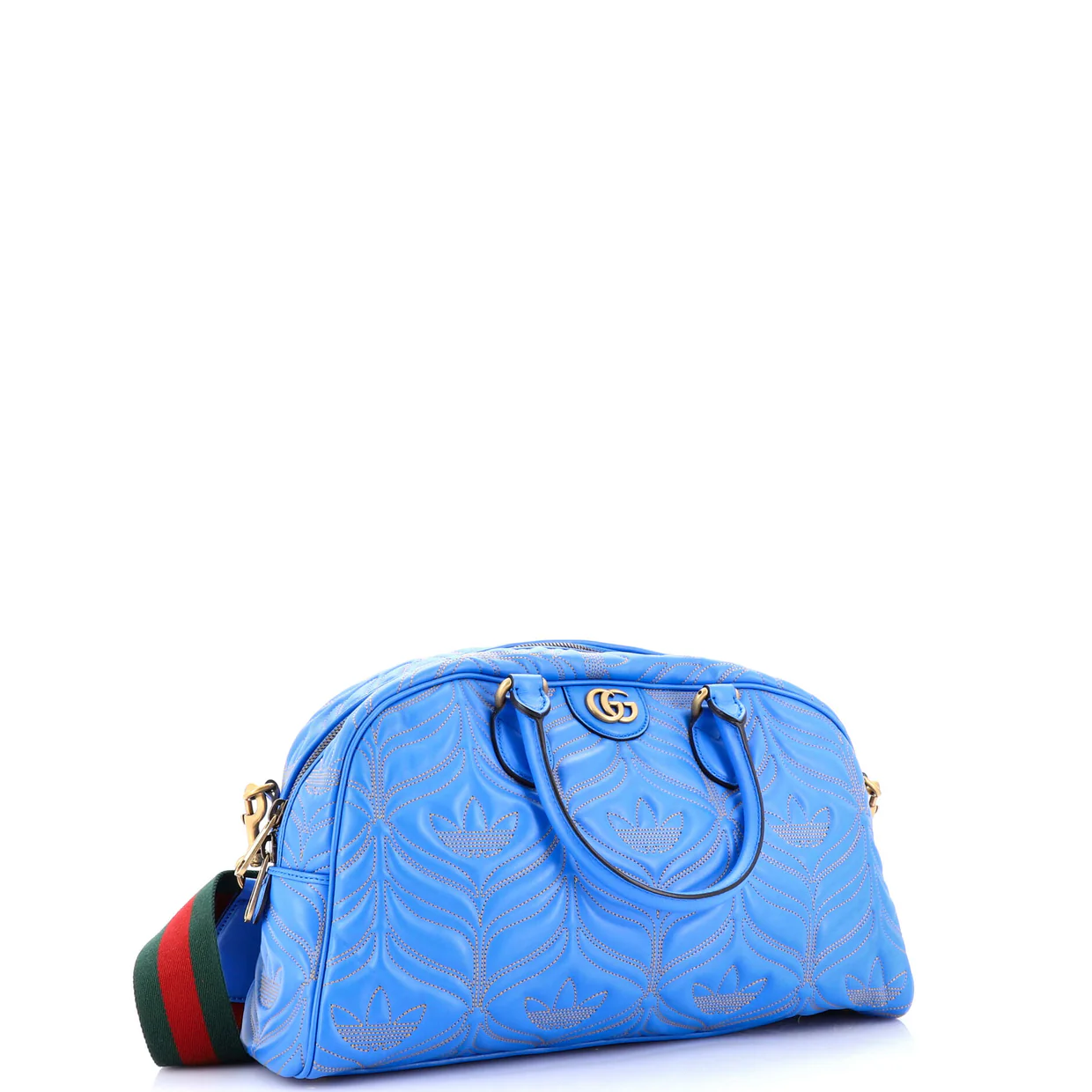x adidas Duffle Bag Quilted Leather Medium - Deep Luxury